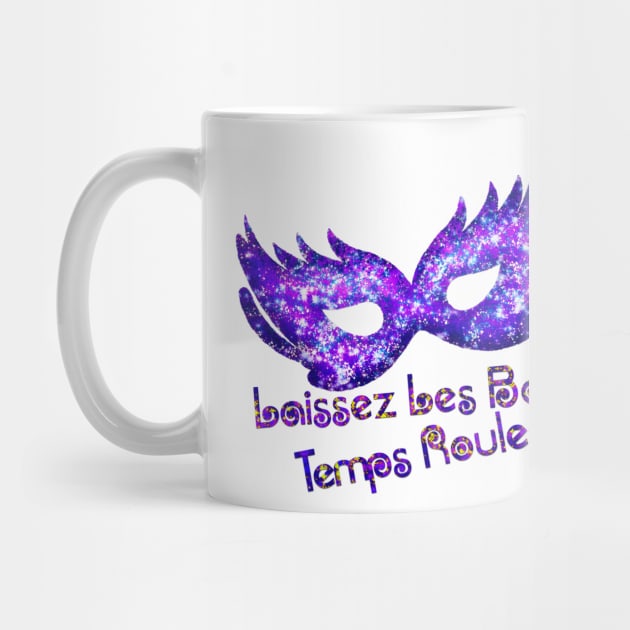 Masquerade Purple Glittery Mask by HolidayBug